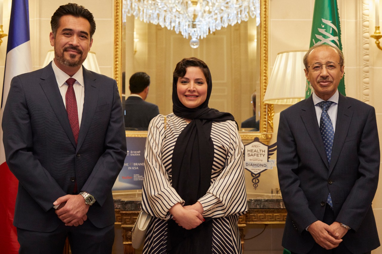 الخطوط السعودية تروج لسياحة المملكة في العاصمة باريس