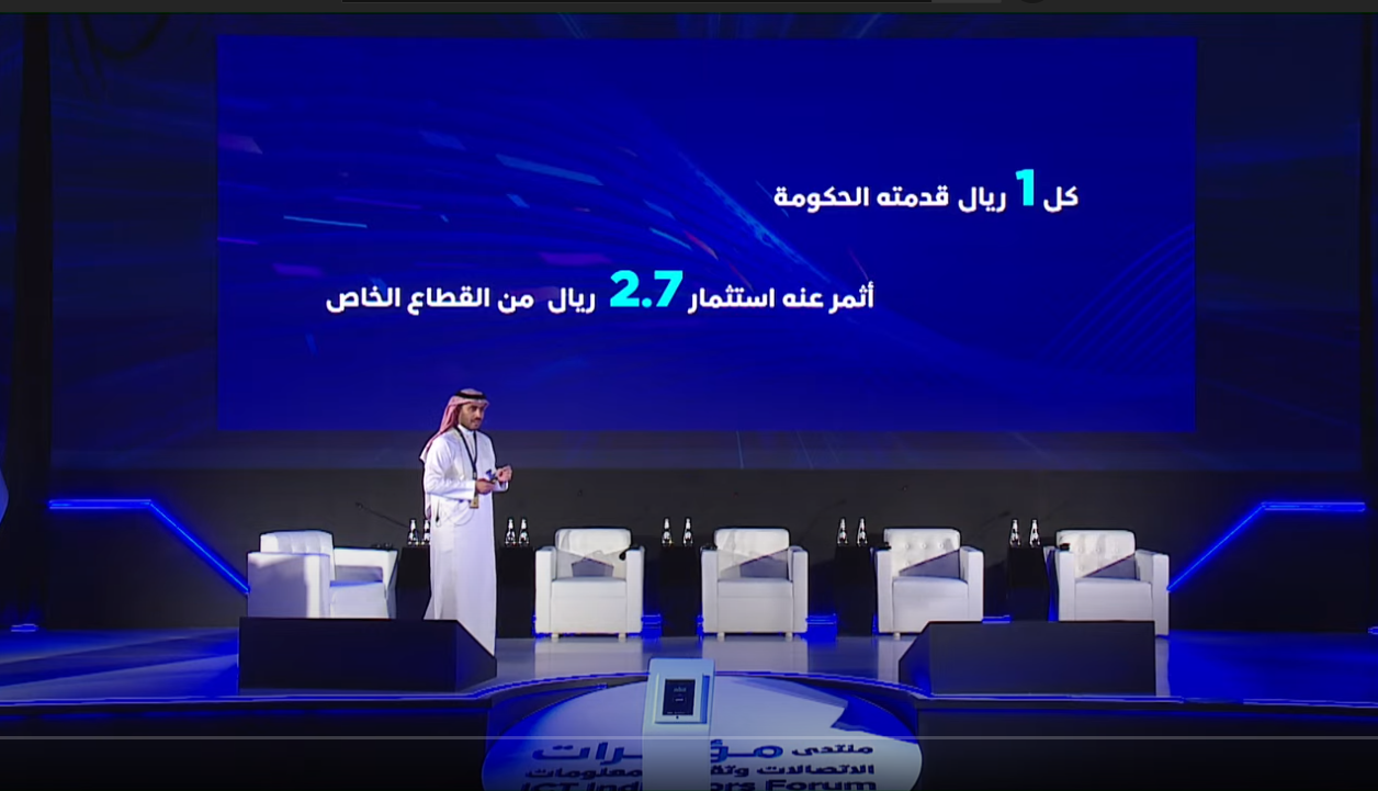 محافظ هيئة الاتصالات: كل ريال قدمته الدولة كدعم نتج عنه 2.7 ريال استثمار من القطاع الخاص في مجال