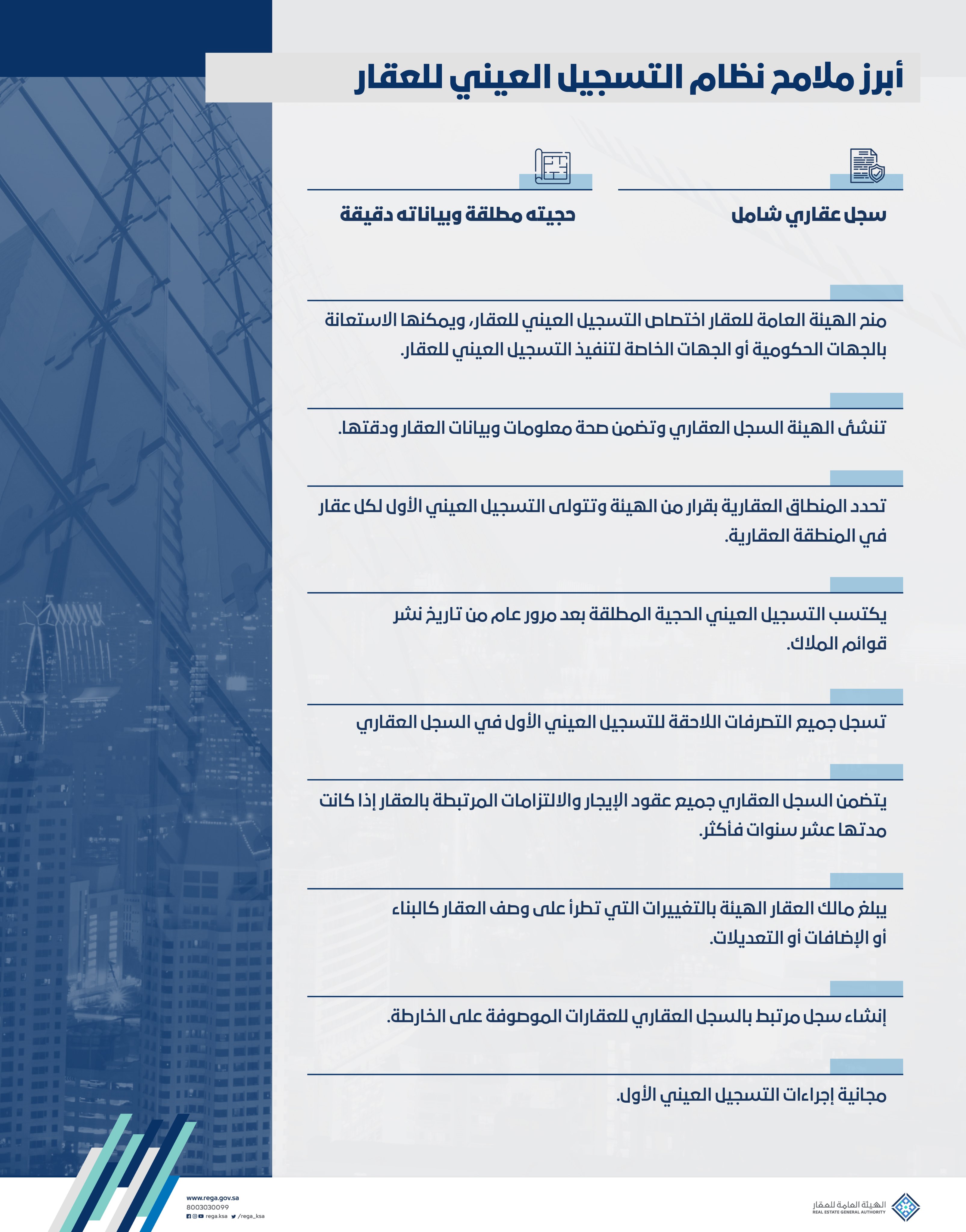 بالتفاصيل .. تعرف على نظام التسجيل العيني للعقار وهذه أبرز الملامح