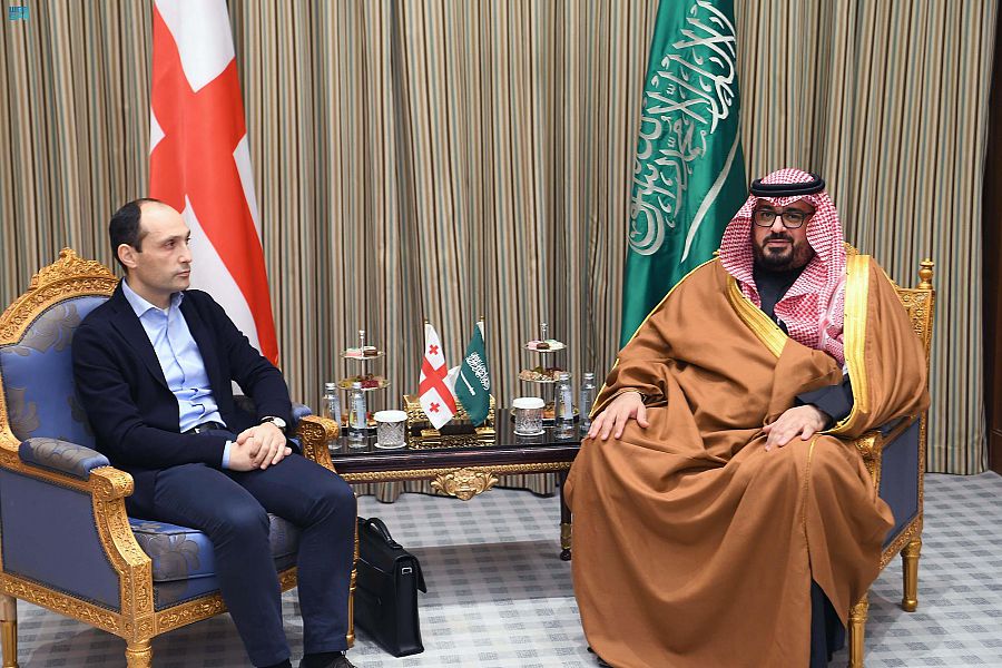 فيصل الإبراهيم يستعرض مع وزير الاقتصاد والتنمية المستدامة في جورجيا سبل التعاون الاقتصادي