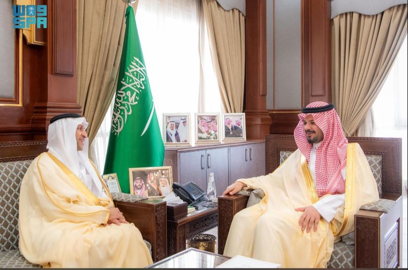 أمير المدينة المنورة يلتقي الرئيس التنفيذي لبنك التنمية الاجتماعية