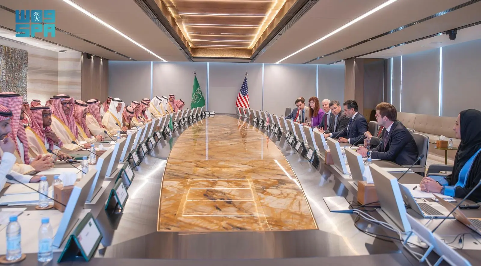وزير الطاقة يبحث مع نظيره الأمريكي التعاون بين البلدين في الاستخدامات السلمية للطاقة النووية