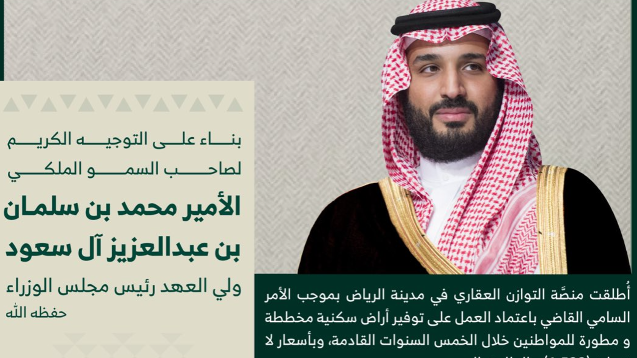 الهيئة الملكية لمدينة الرياض تعلن نتائج القرعة الإلكترونية لمنصة التوازن العقاري بإجمالي مساحات
