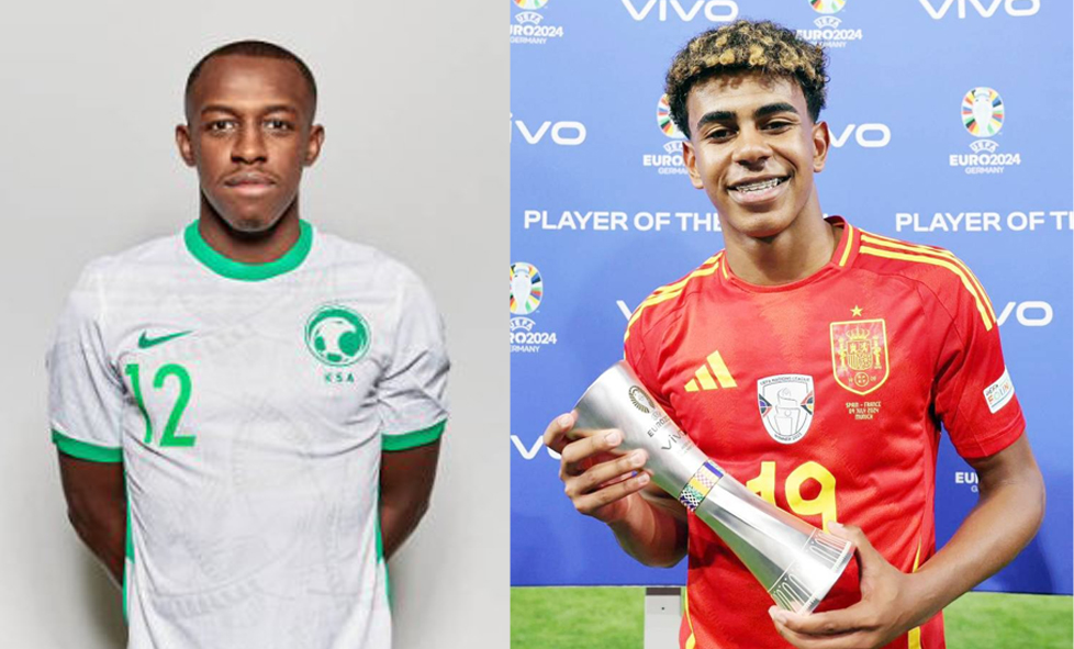 لامين يامال الأعلى قيمة في منتخب أسبانيا وسعود عبدالحميد في المنتخب السعودي
