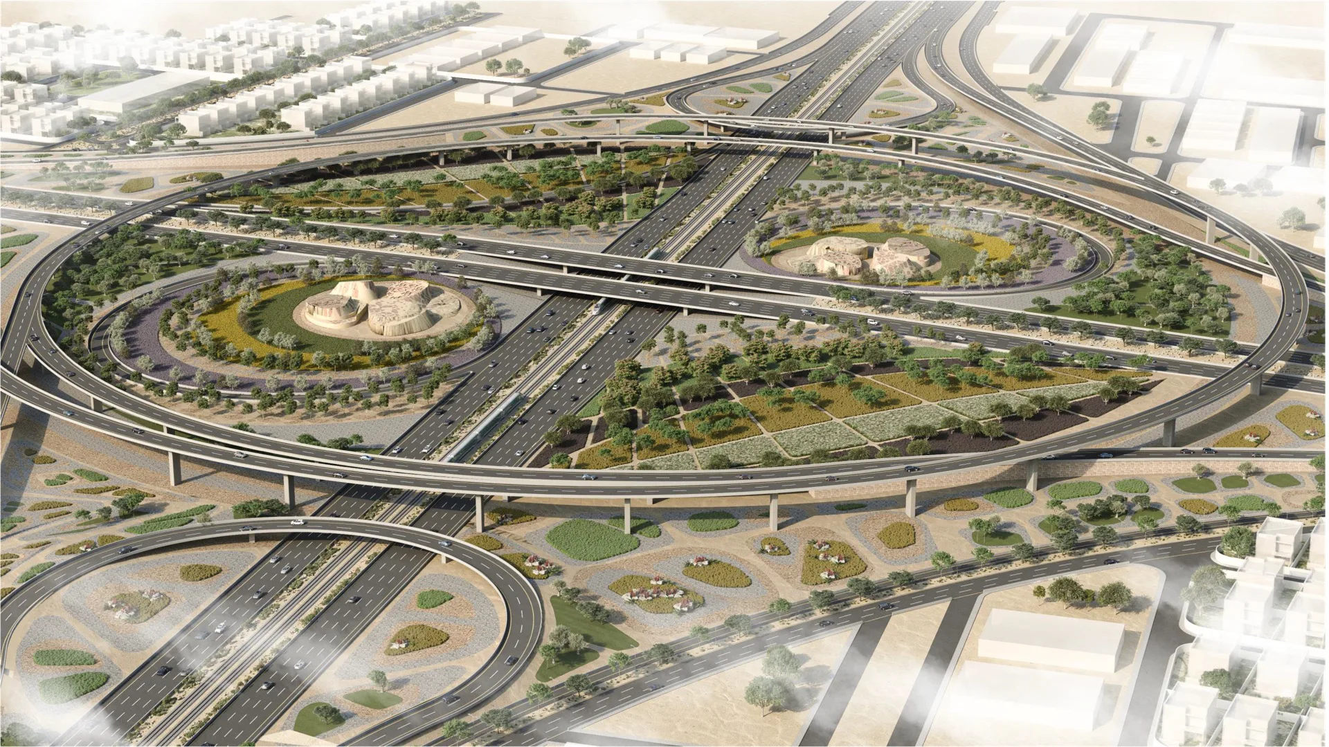 الهيئة الملكية لمدينة الرياض تطلق المجموعة الرابعة من برنامج تطوير محاور الطرق الدائرية والرئيسية